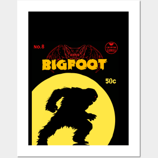 BIGFOOT COMIC Posters and Art